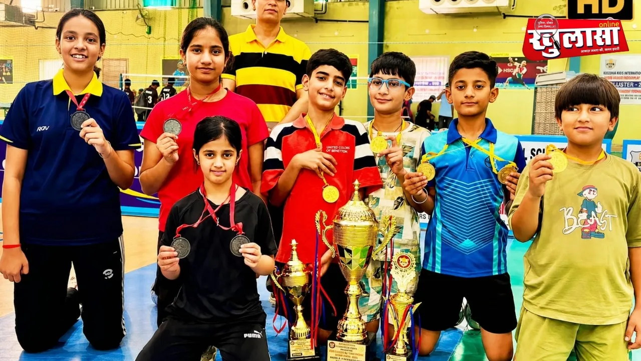 सीबीएसई खेल प्रतियोगिताओं में आरएसवी स्कूल के विद्यार्थियों की ऐतिहासिक सफलता