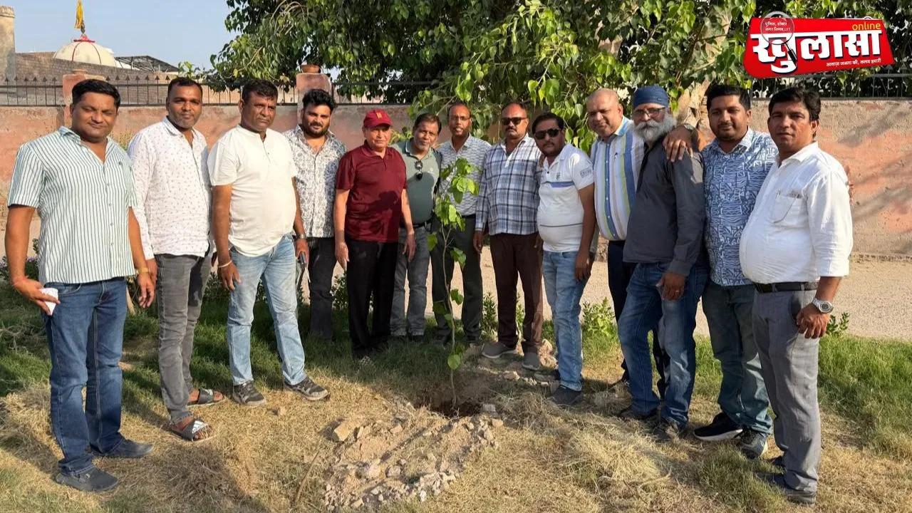 रोटरी क्लब ऑफ बीकानेर मिडटाउन ने अपने नवीन कार्यकाल का शुभारंभ वृक्षारोपण अभियान के साथ किया।