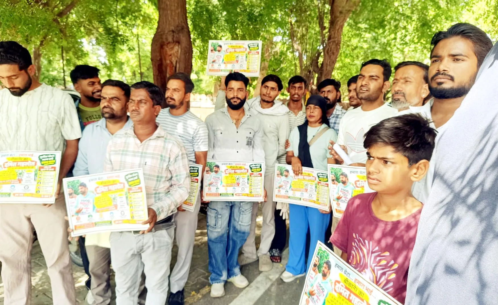 मिलावटखोरों के खिलाफ दमित गहलोत का 10वें दिन अनशन जारी, 700 किमी पैदल पहुंचे थे दिल्ली